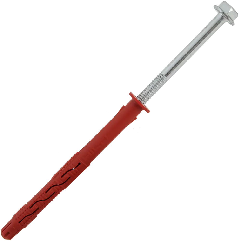 Дюбель фасадный Hilti HRD-H 10x120 мм нейлон/оцинкованная сталь цвет красный 4 шт. 82656578 STLM-2039522 