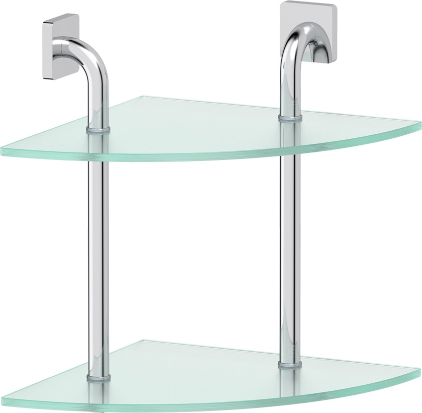 AVA 053 Полка угловая 2-х ярусная 30 cm ELLUX Avantgarde