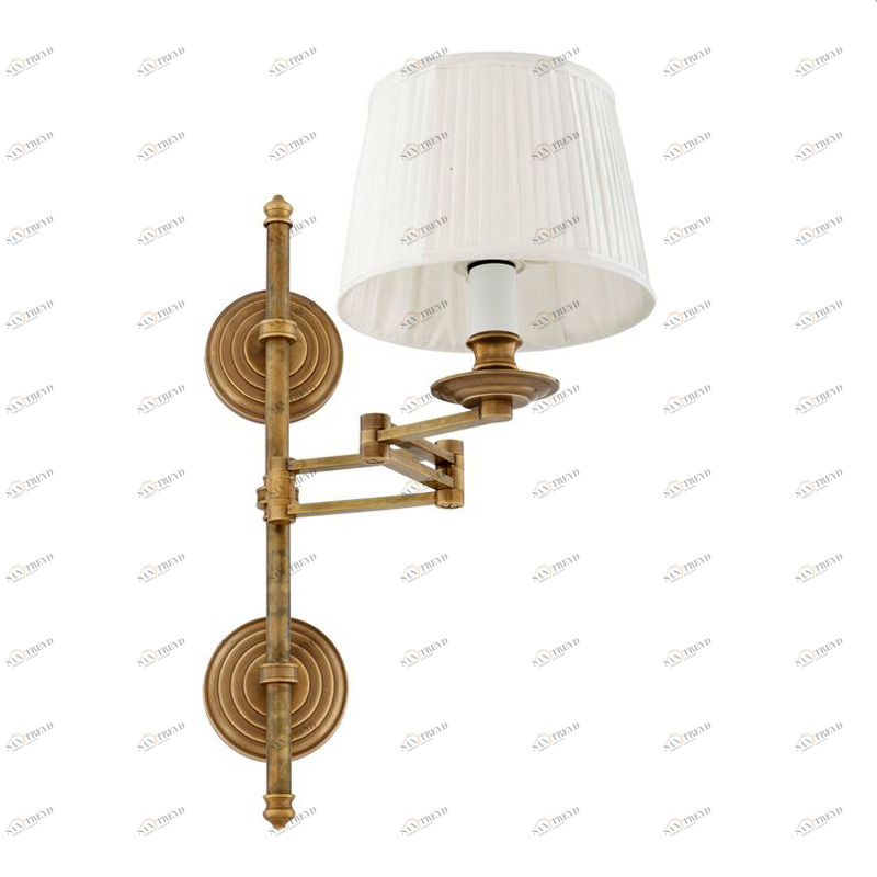 Бра 109122 от Eichholtz EICHHOLTZ  245457 Белый;золото 