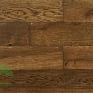 Инженерная доска TarWood Country Тёмный 14х185мм Дуб Натур с брашью (Текстурированная) 400-2000х185 мм.