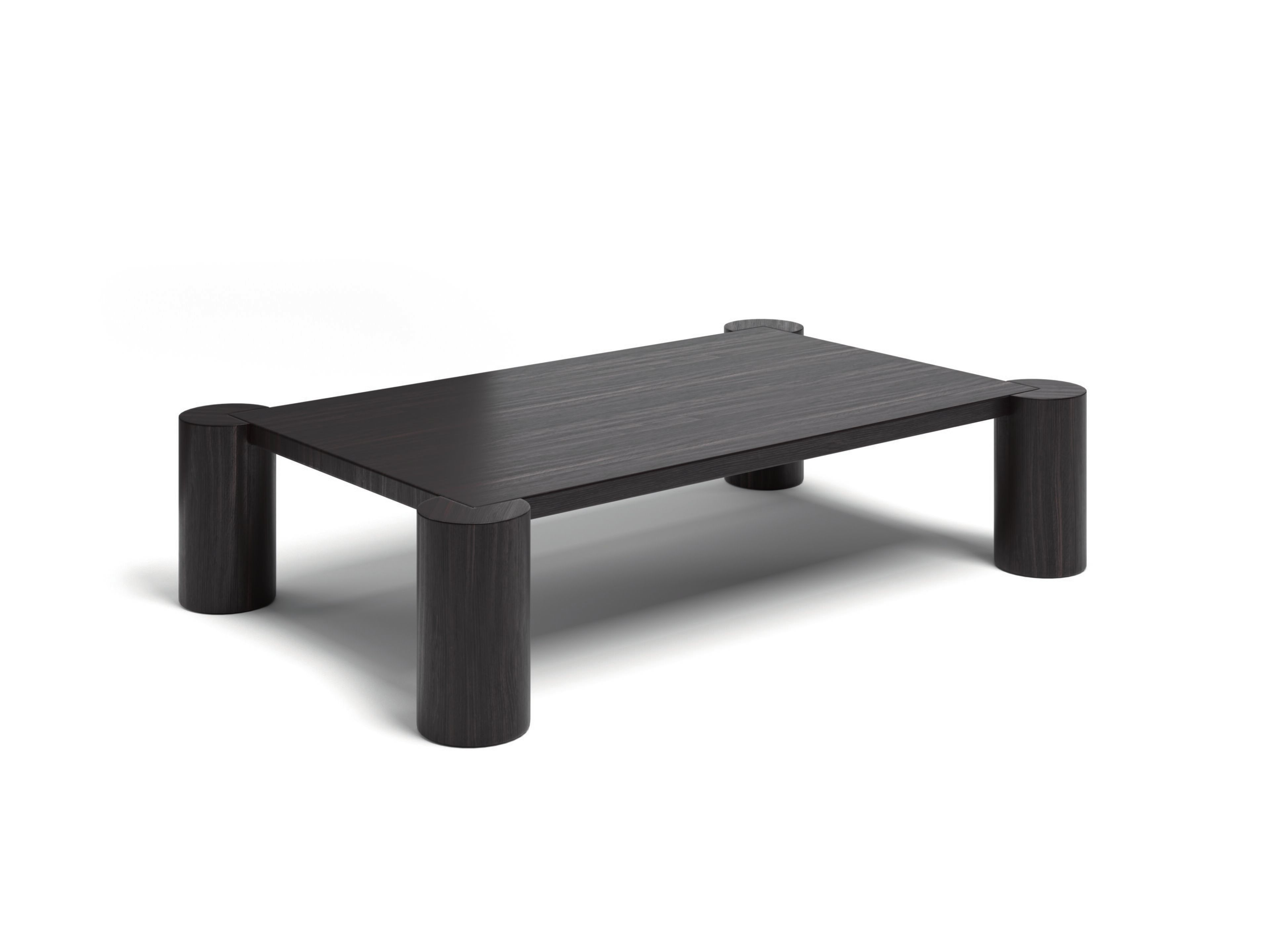 Деревянный прямоугольный низкий журнальный столик Natuzzi Italia храм ARCH-00143613 - Вид №4