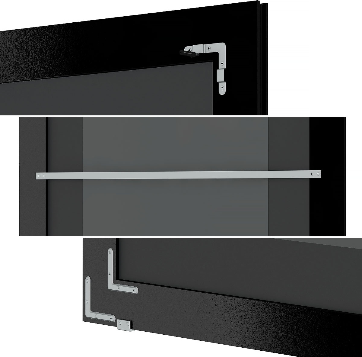 BY 6037 Зеркало напольное в багетной раме - красная волна 89 mm EVOFORM Definite floor - Вид №2