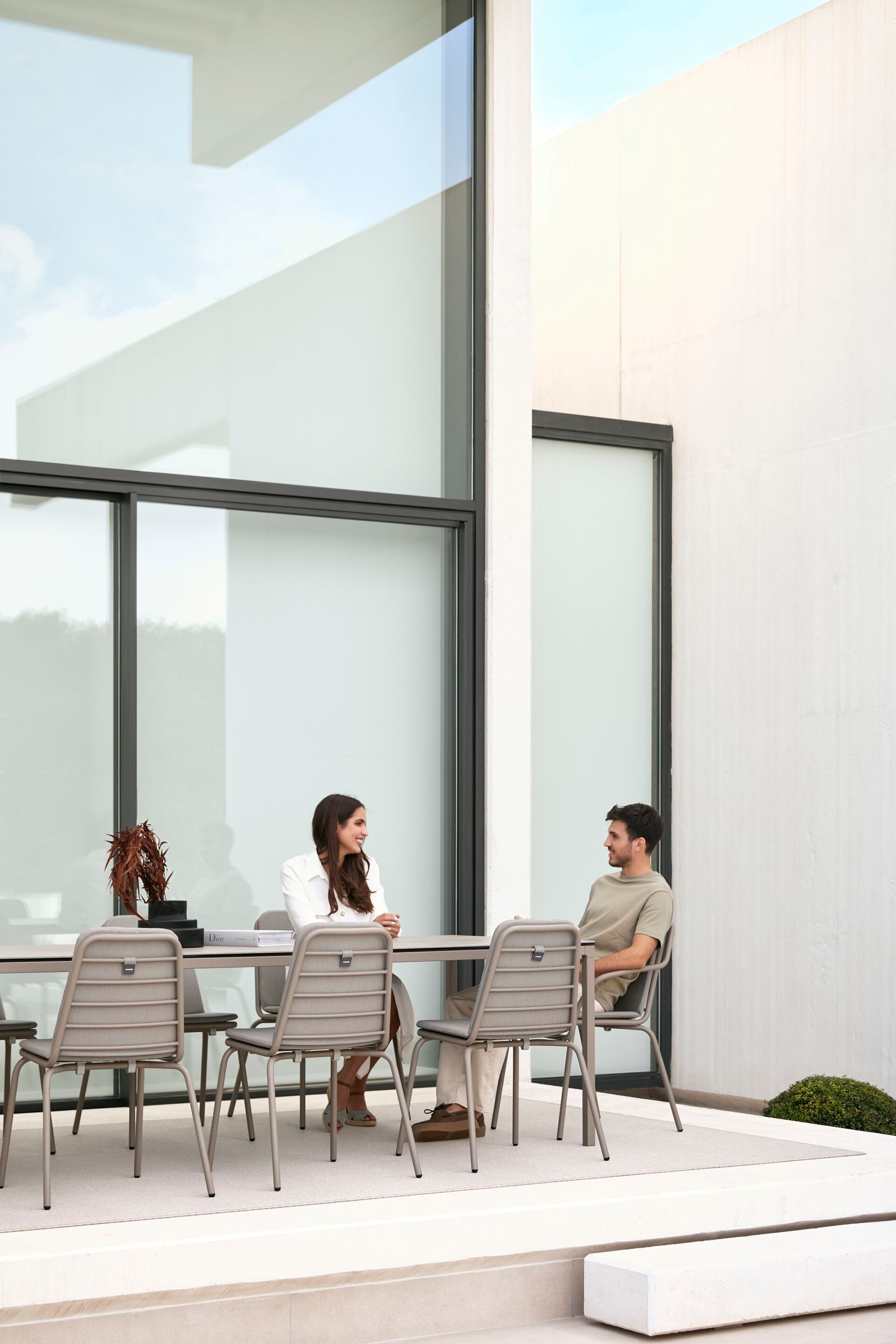 Садовый стул из нержавеющей стали MUSOLA Sorell ARCH-00066540 - Вид №3