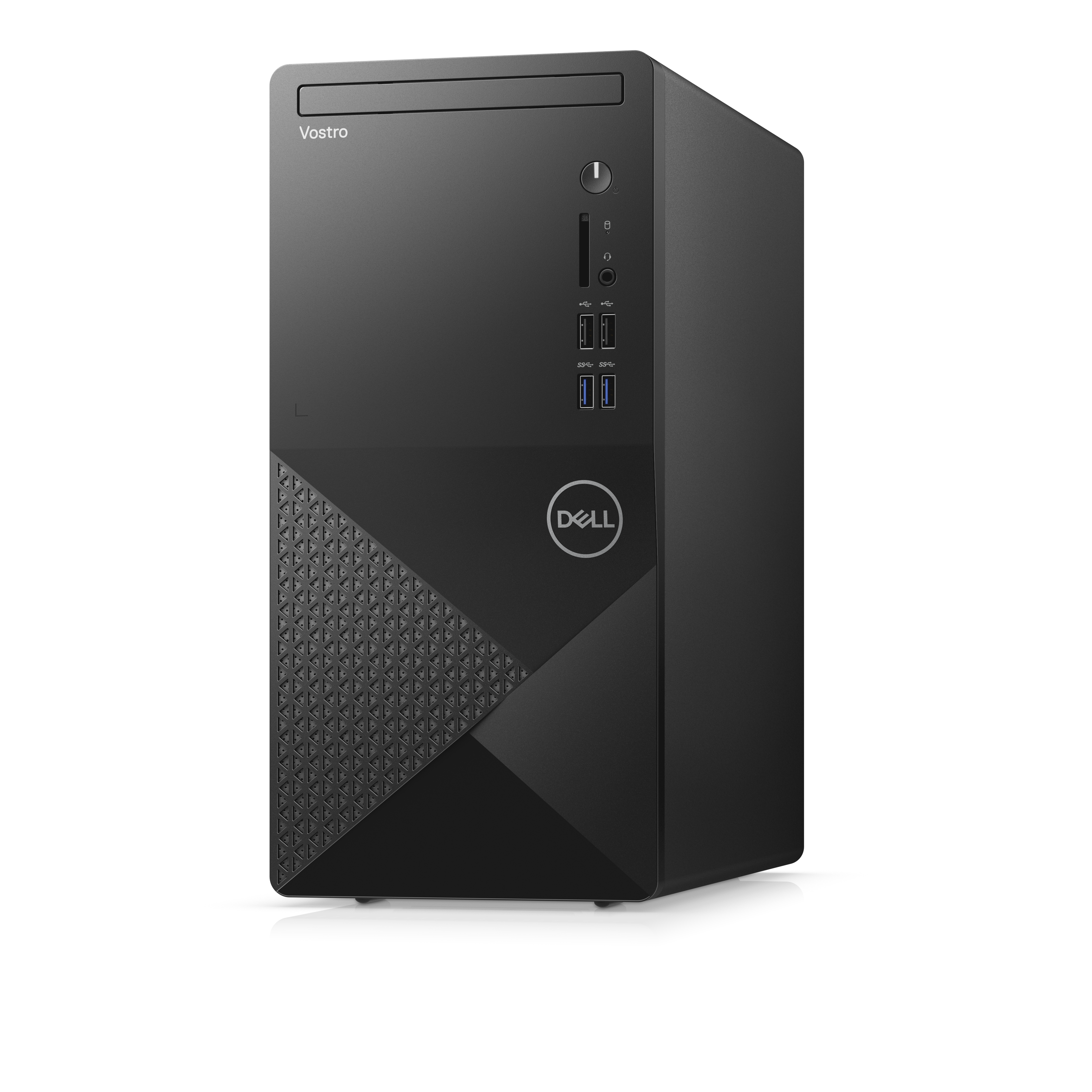 3888-2826 vostro 3888 mt pentium gold g6400(4.0ghz)/ 4gb/1tb/dvd-rw/uhd 610/bt/wifi/mcr/1y nbd/black/linux Dell Santreyd  - Вид №2