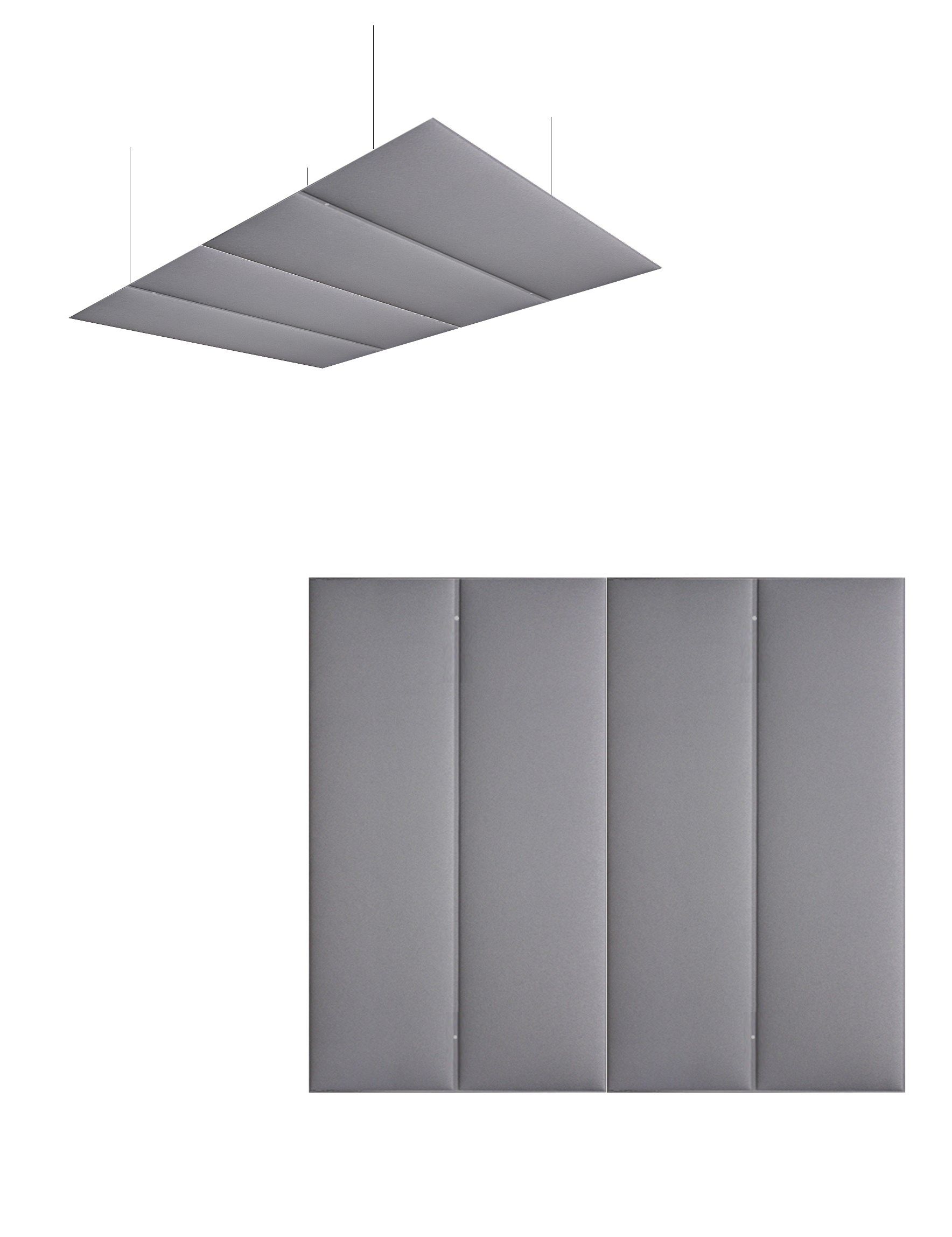 Акустическая панель из полиэфирного волокна Slalom Экоранж ARCH-00018643 - Вид №9