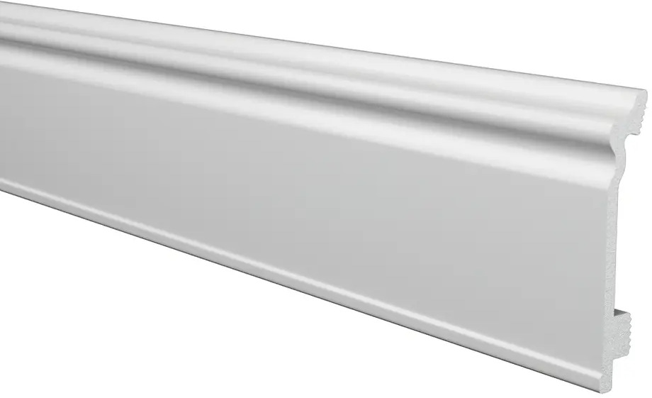 91524907 Плинтус напольный Winart Ампир Белый 80x15x2000 мм 2 шт STLM-0891659