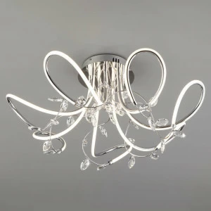 Потолочный светильник Eurosvet 90106/7 хром EUROSVET IRVINE 00-3888624 Хром