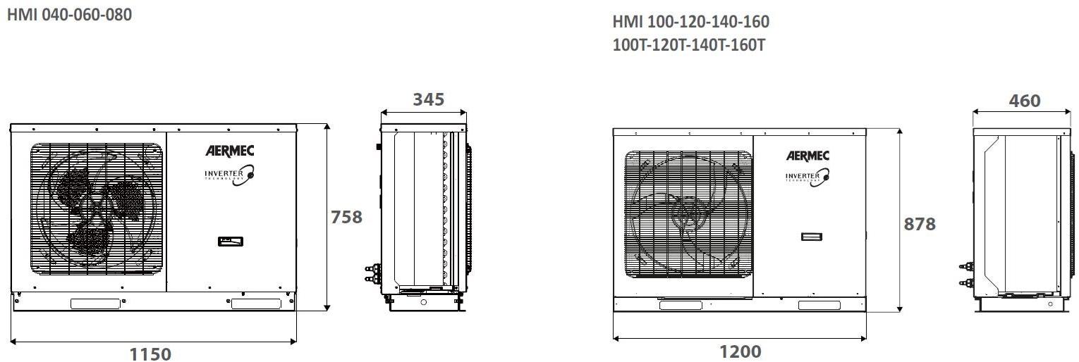 AERMEC Тепловой насос воздух / вода из металла sun-id-1448780 - Вид №1