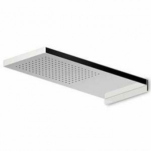 Z94153 Настенная душевая система 240x570 мм из нержавеющей стали со струей дождя. Минимальный требуемый расход 12 л / мин. Zucchetti Shower