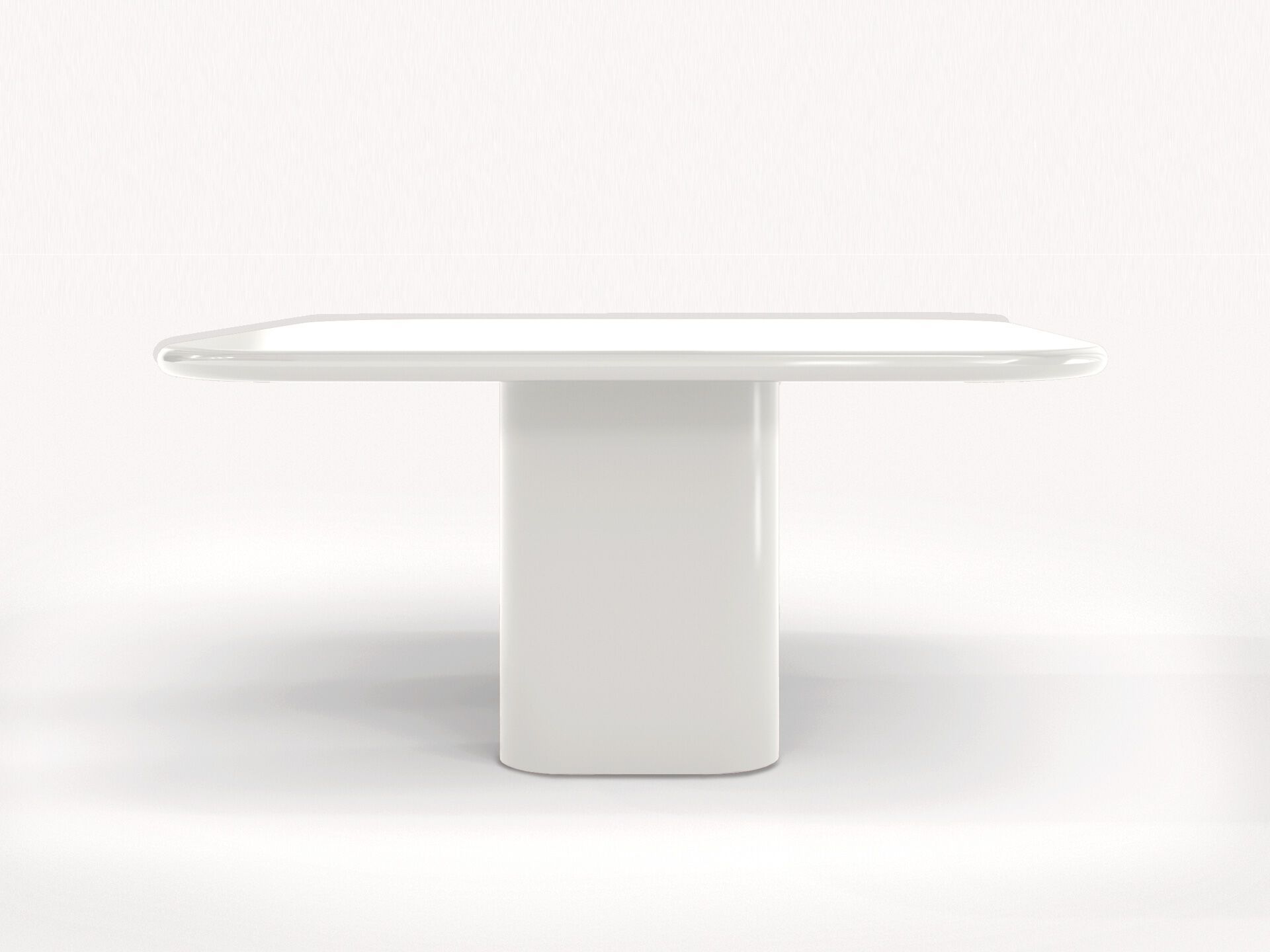 Квадратный обеденный стол из МДФ Punto Zero Франка и Аллегра ARCH-00086658 - Вид №2