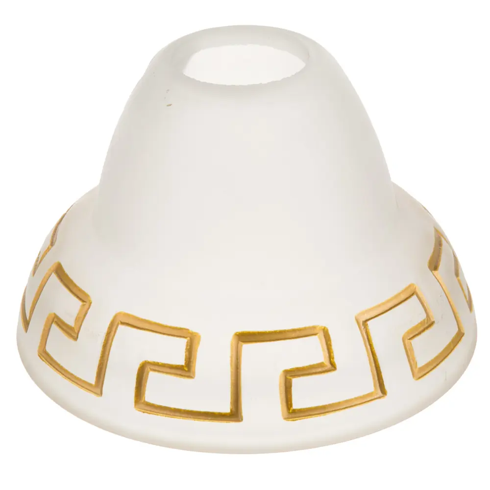 Плафон Этруска E27, цвет прозрачный матовый/бронза NINA GLASS STLM-2111049