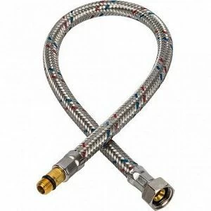 Гибкая подводка для воды M10 (18 мм) х 3/8 BP STOUT - 500 мм