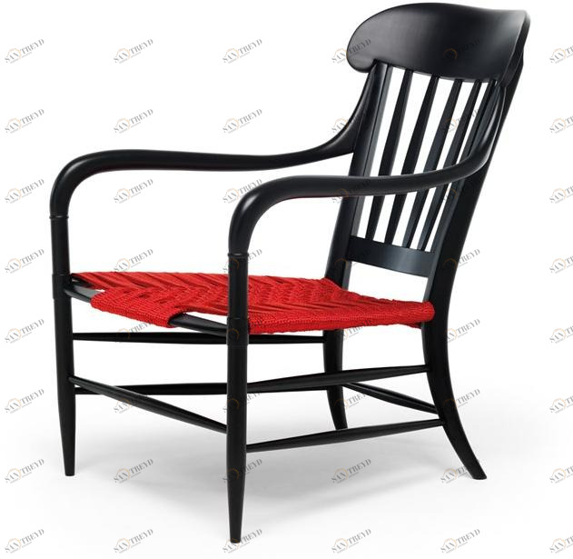 EPÒNIMO Кресло из вишневого дерева с подлокотниками  He001 