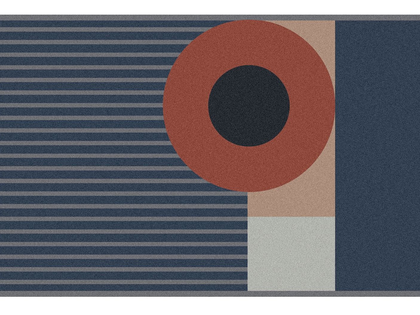 Узорчатый прямоугольный коврик для ванной комнаты Antoniolupi летающая геометрия ARCH-00051648