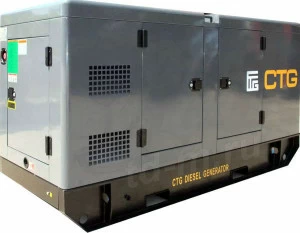 Дизельный генератор CTG AD-140SD в кожухе