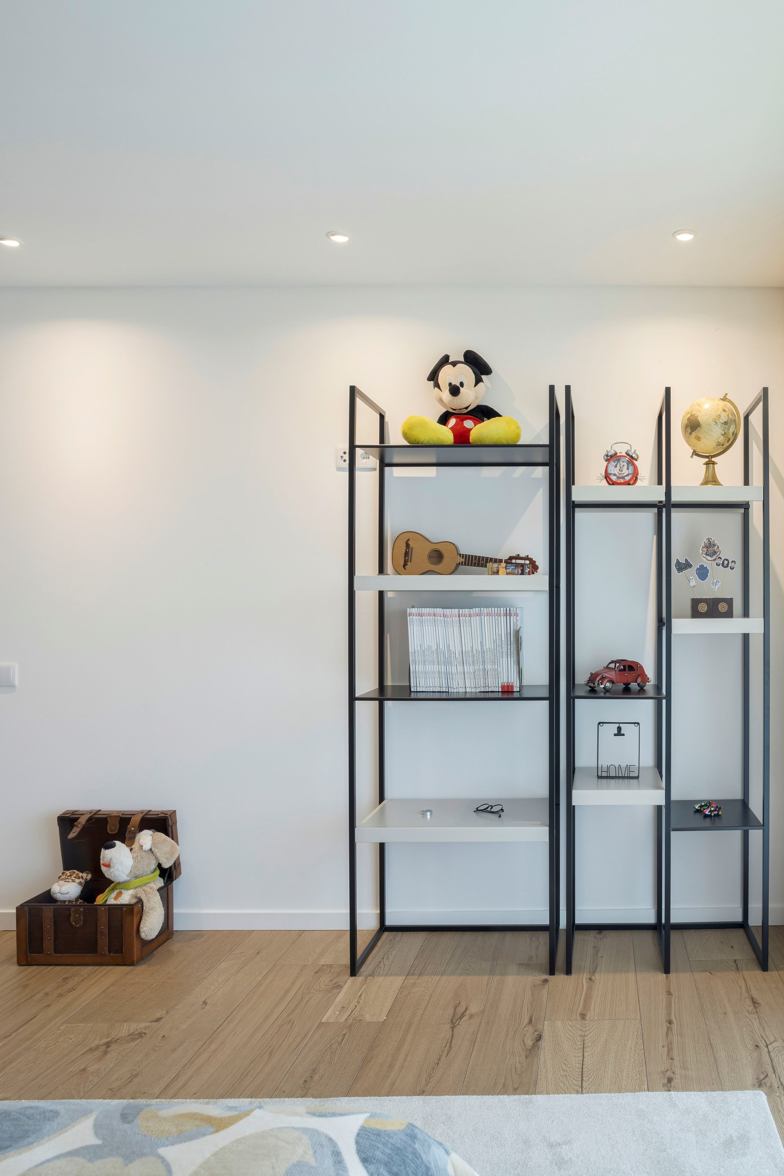 Железная двухсторонняя Книжная полка Stylish Club Slender ARCH-00029552 - Вид №7