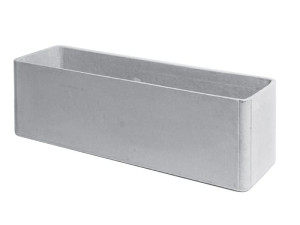 Бетонный низкий плантатор для общественных мест