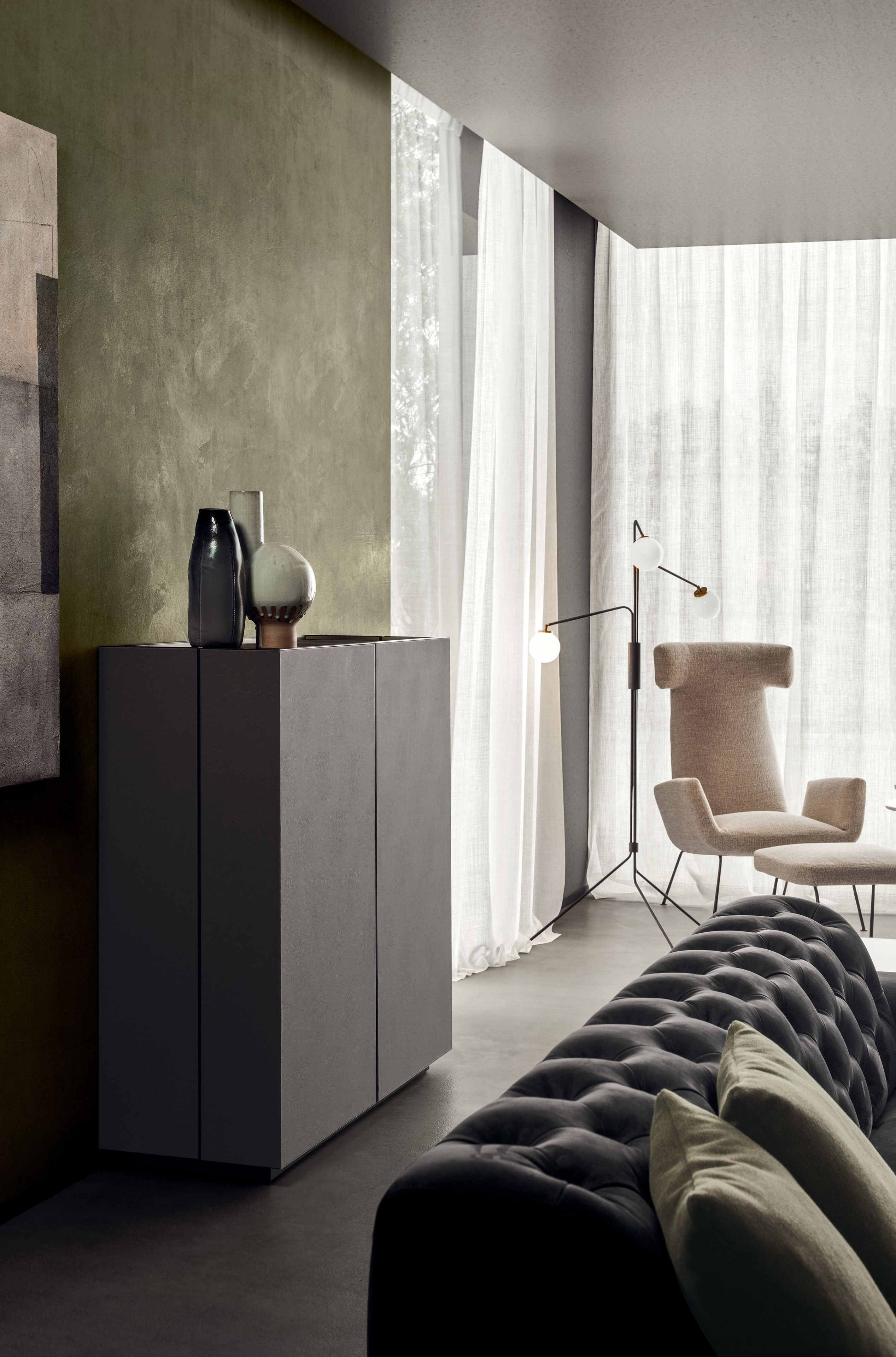 Шкаф с распашными дверями Pianca Карниз ARCH-00054353 - Вид №5