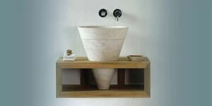 ZEN034 Накладная раковина под столешницу  овальная BATi BALi