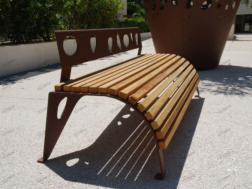 CYRIA Скамья со спинкой Green palacio sun-id-1375219