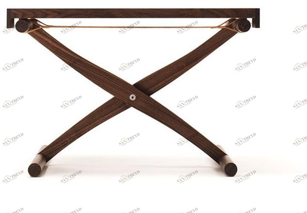 ManifestoDesign Низкий прямоугольный журнальный столик из массива дерева Branda sun-id-1513751