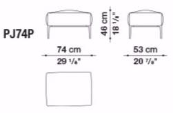 B&B Italia Project Кресло из ткани с подставкой для ног Jean sun-id-1511538 - Вид №1