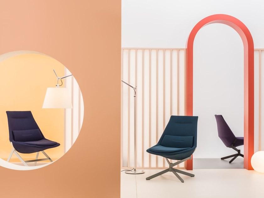 MDD Вращающееся кресло на козелке из ткани sun-id-1408062 - Вид №3