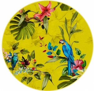 YO2 Ковер из полиамида круглый Tropic drops