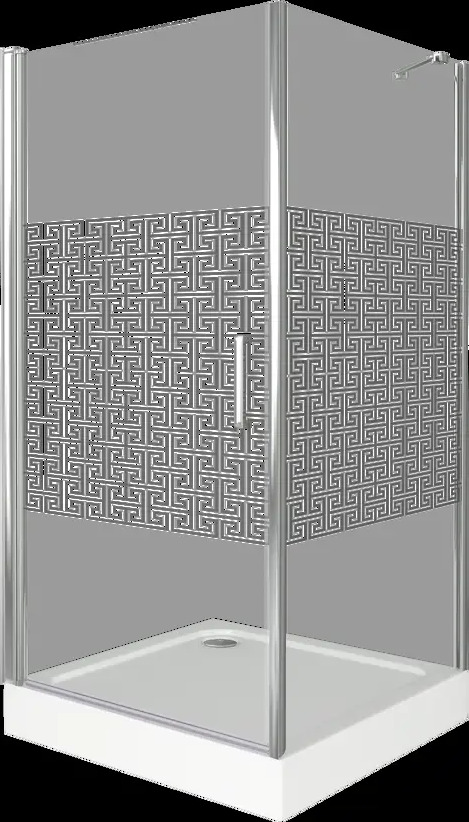 90022845 Душевой уголок Good Door Fantasy CR -90-F-CH ФА00006 STLM-0984501