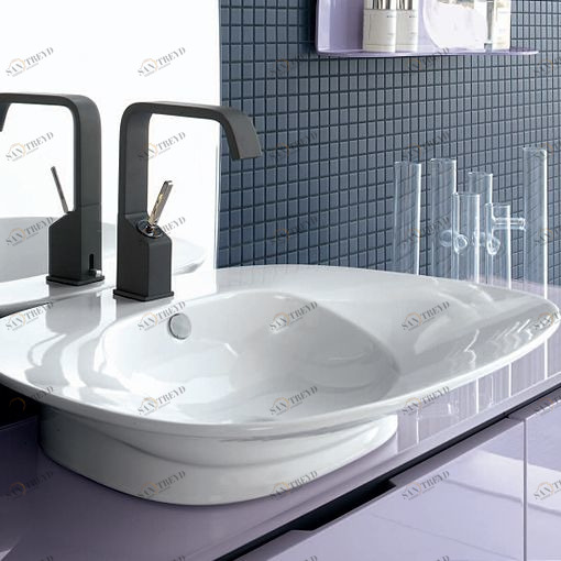 А538 Накладная раковина на столешницу  овальная Arbi 