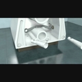 2222098900 Подвесной унитаз настенный Белый Duravit Happy D.2 Германия - Вид №2