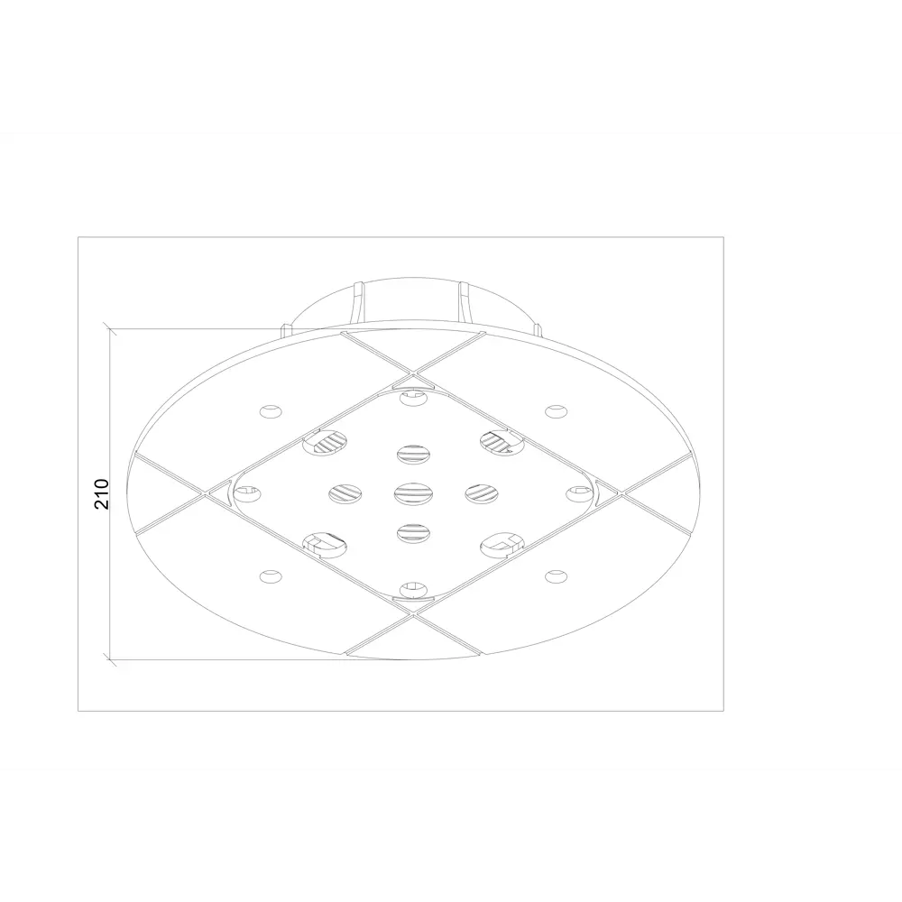 Опора для террасной доски Holzhof HL 1 35-50 мм STLM-2102528 - Вид №5