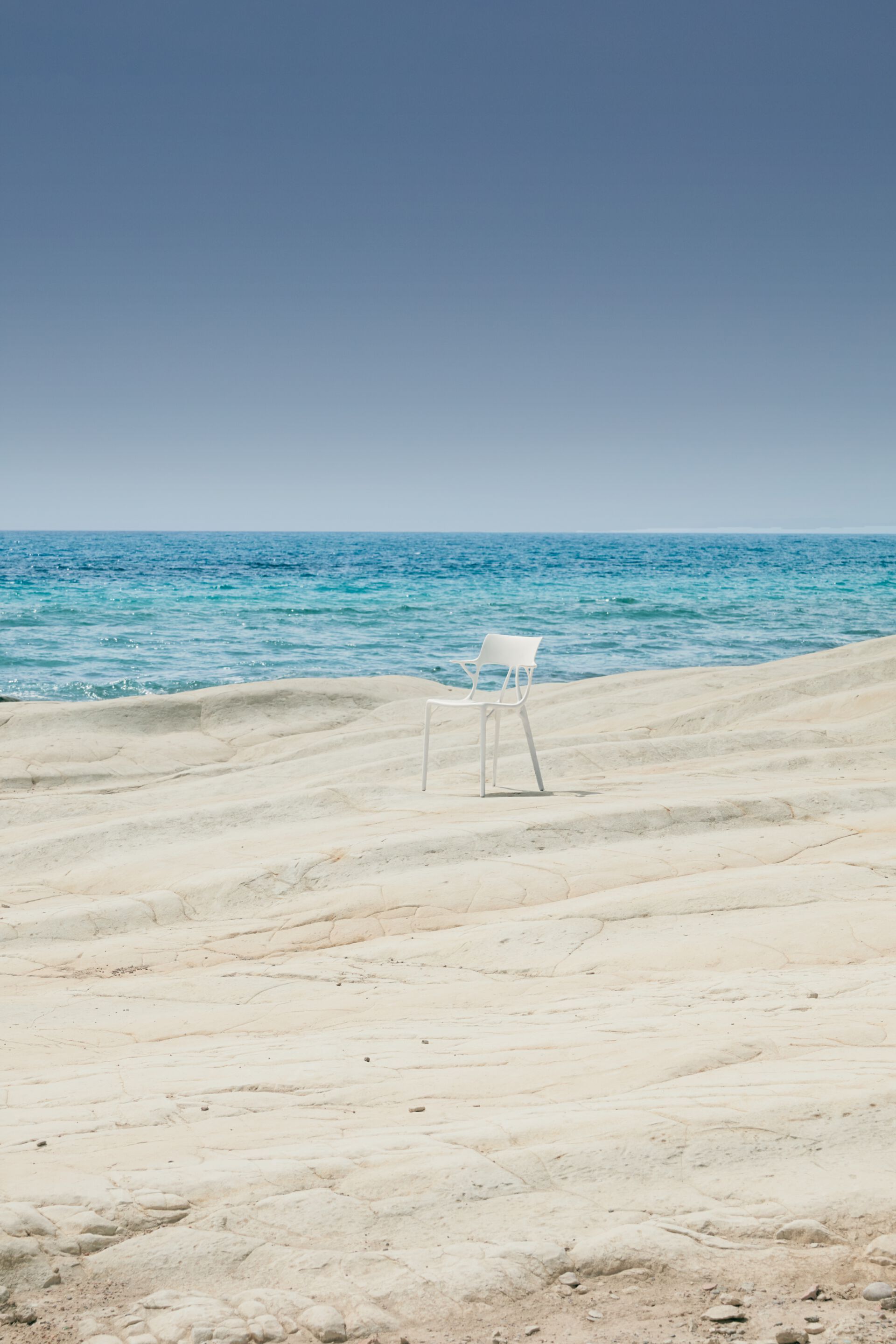 Стул из переработанного инженерного пластика с подлокотниками Kartell A. I ARCH-00030054 - Вид №3