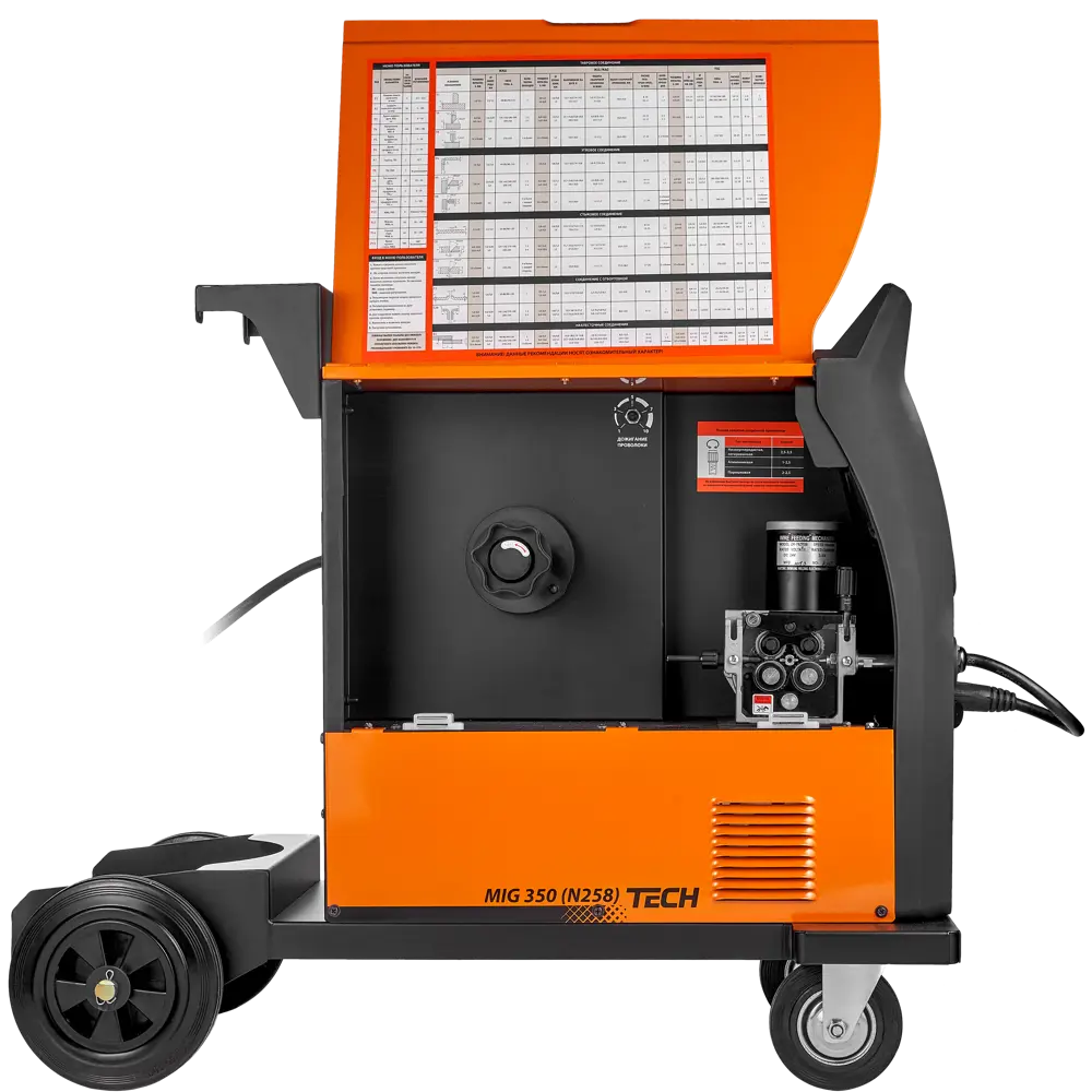 Cварочный полуавтомат инверторный Сварог TECH MIG 350 N258, 350 А, до 6 мм STLM-2080702 - Вид №3