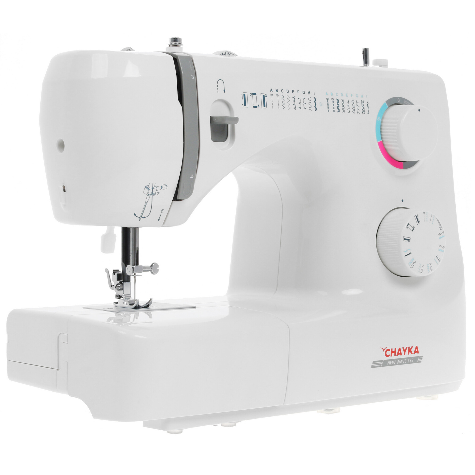 1085866 Швейная машина CHAYKA NEW WAVE 735 STDN-0011102