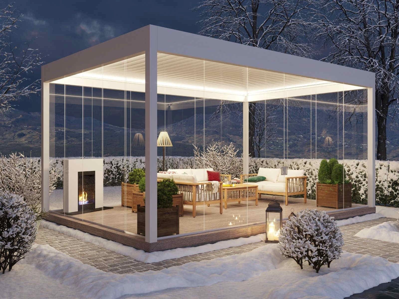 Самонесущая пергола из алюминиевой фольги Belle Pergole Beauty ARCH-00055888 - Вид №1