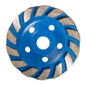 Чашка алмазная сегментная Turbo D 125 мм Креост