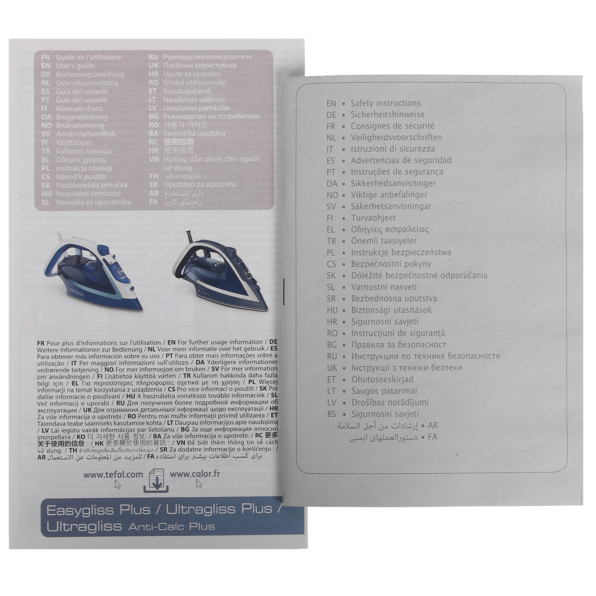 5349423 Утюг Tefal Easygliss Plus FV5771E0 синий STDN-0133905 - Вид №6