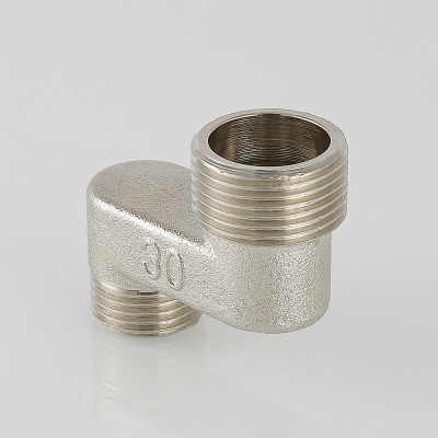 VTr.095.N.0504020 Фитинг резьбовой – эксцентрик с наружной резьбой Valtec 3/4" x 1/2" x 20 мм  - Вид №13