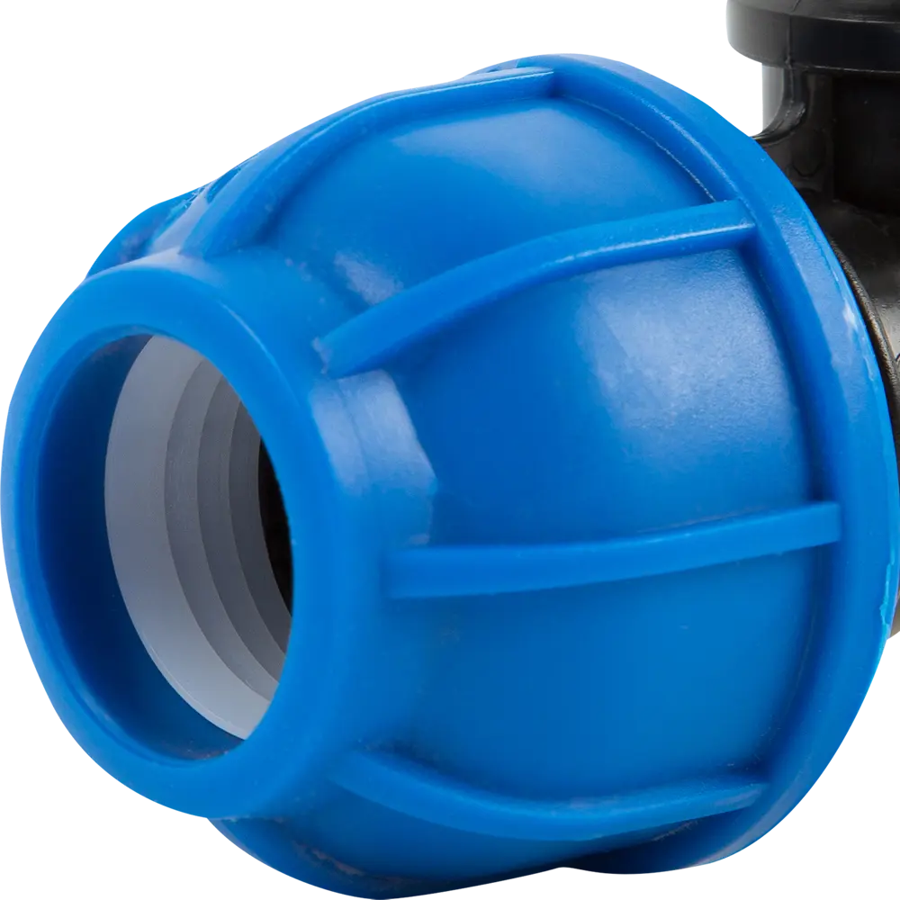 ПОЛИТЭК Отвод 90° для полиэтиленовых труб 3/4"x25 мм 13503715 STLM-0003241 - Вид №1