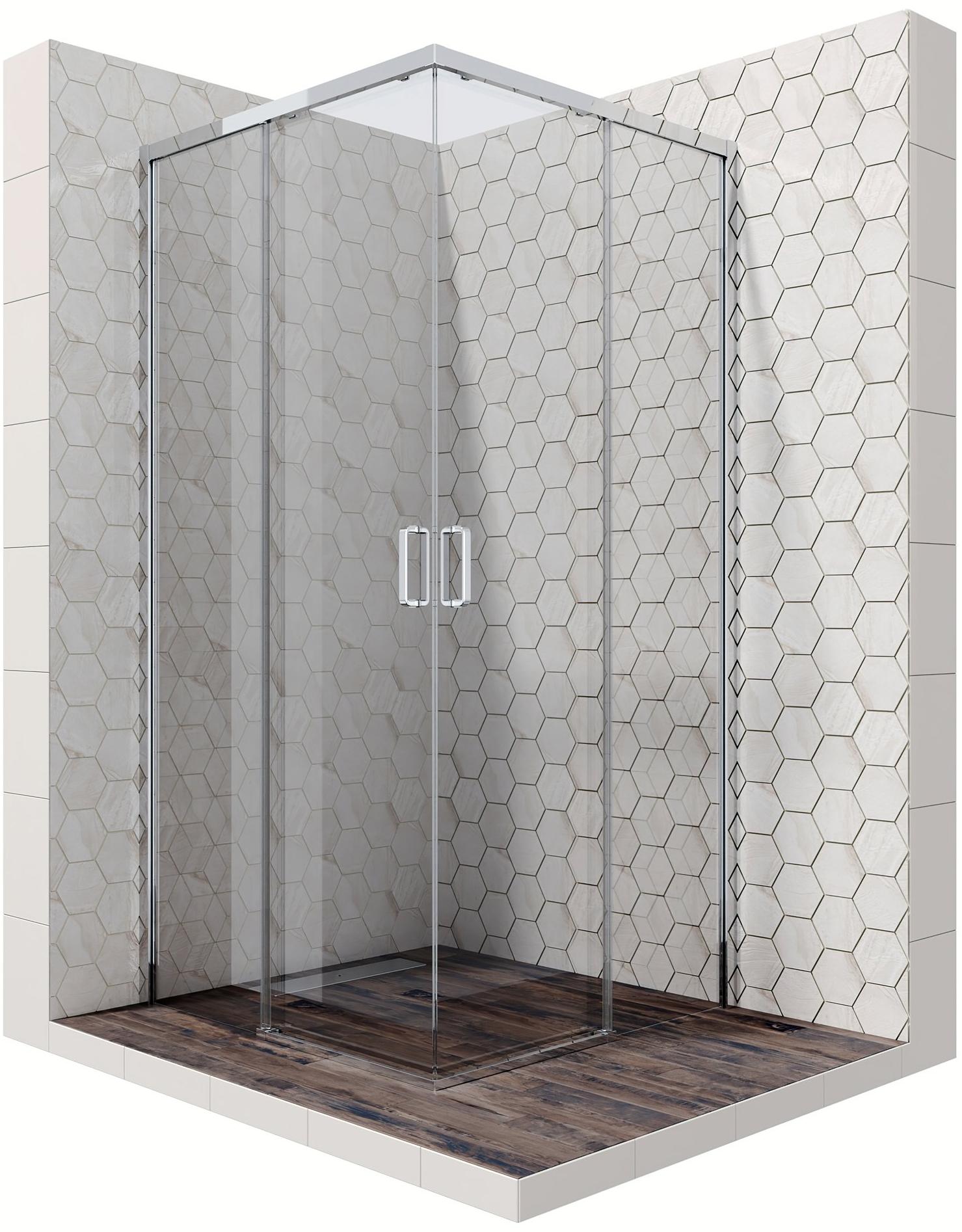 Душевое ограждение Ambassador Queen 11011104 (900x900x2000), 1 место