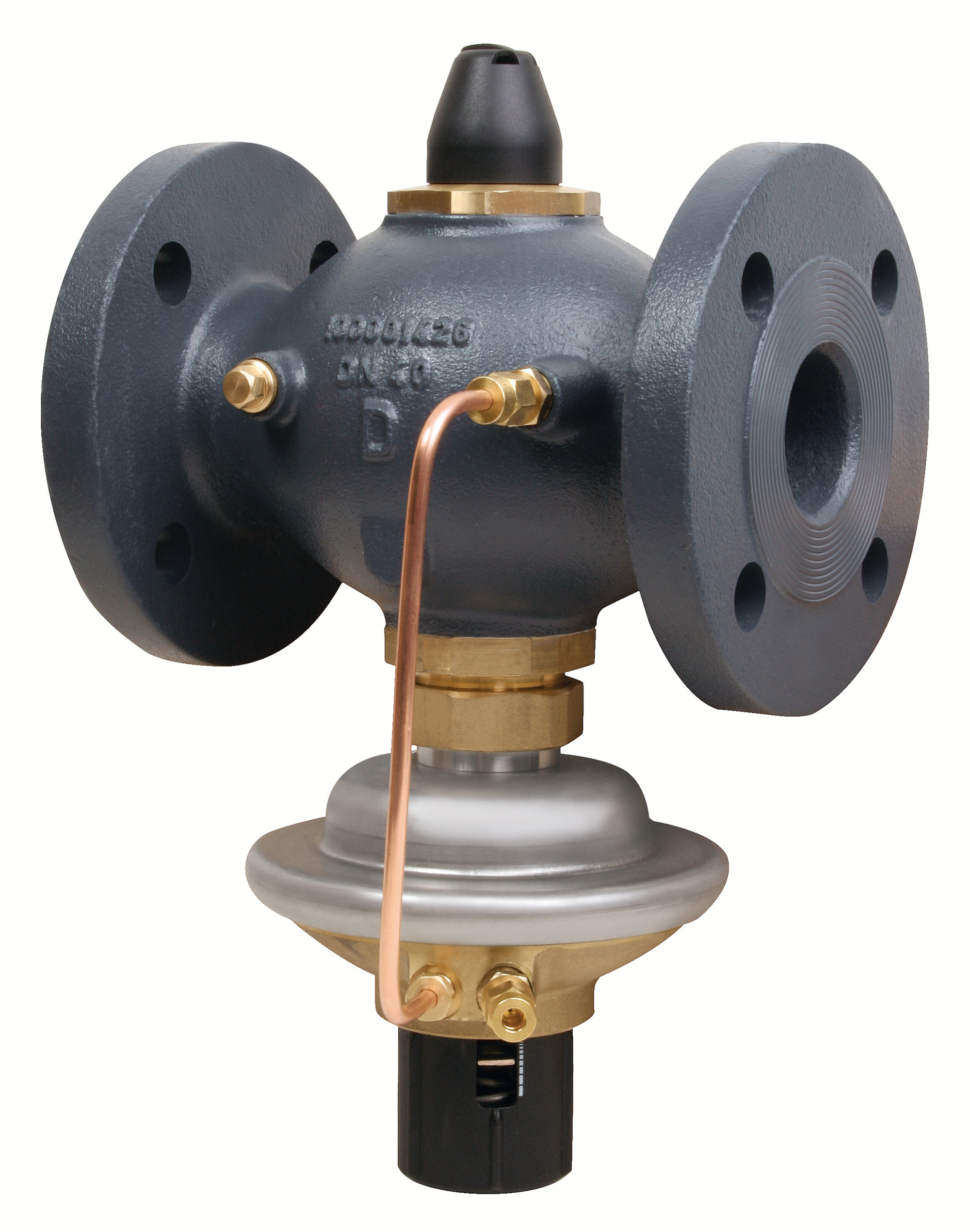 Danfoss Регулятор перепада давления AVPQ для монтажа на обратном трубопроводе РПД AVPQ PN25 15/1,6/0,3-2/0,2/рез./обр 003H6539  - Вид №20