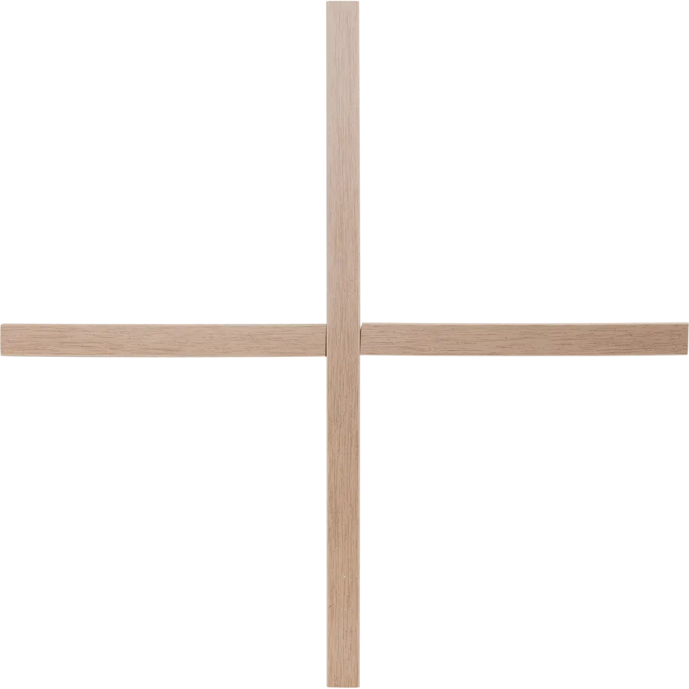 SPACEO Крестовая вставка-разделитель для стеллажей KUB, дуб гикори джексон 82731898 Spaceo Kub STLM-0034889 - Вид №3