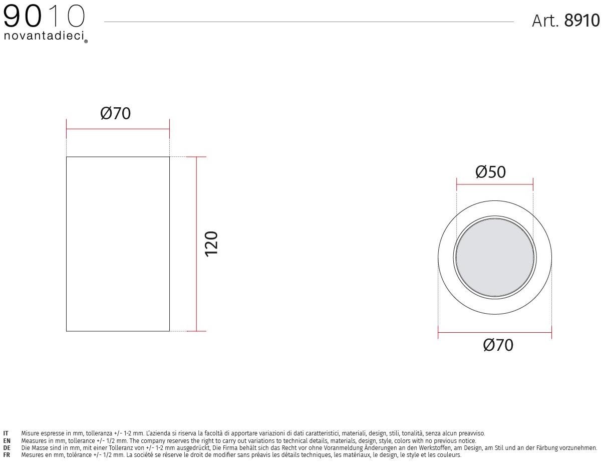 9010 novantadieci Потолочный светильник Cristaly®  8910  - Вид №1