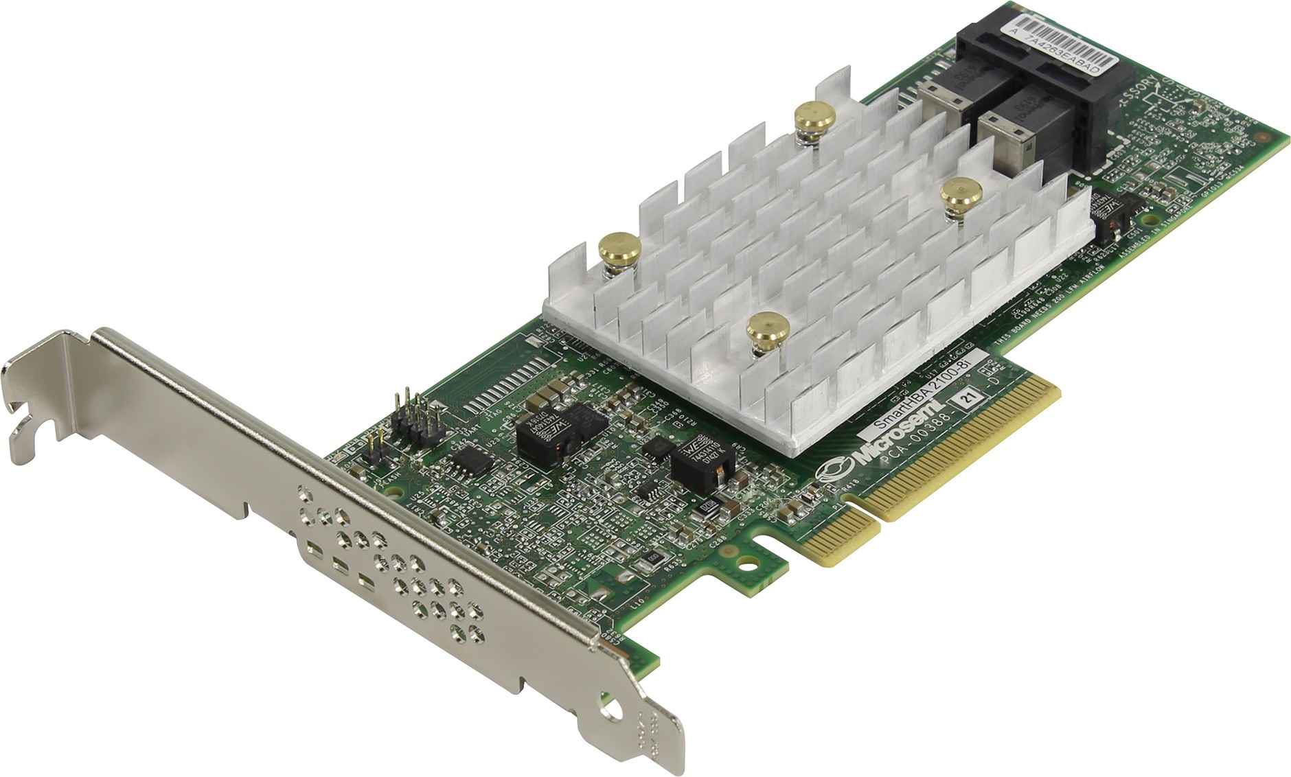 2290400-R Microsemi smarthba 2100-8i single,8 internal ports,pcie gen3 ,x8,,raid 0/1/10/5,,flexconfig, Adaptec Santreyd 