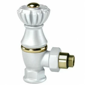 Вентиль верхний Rubinetterie Treemme серия "Liberty" 3/4 Bianco