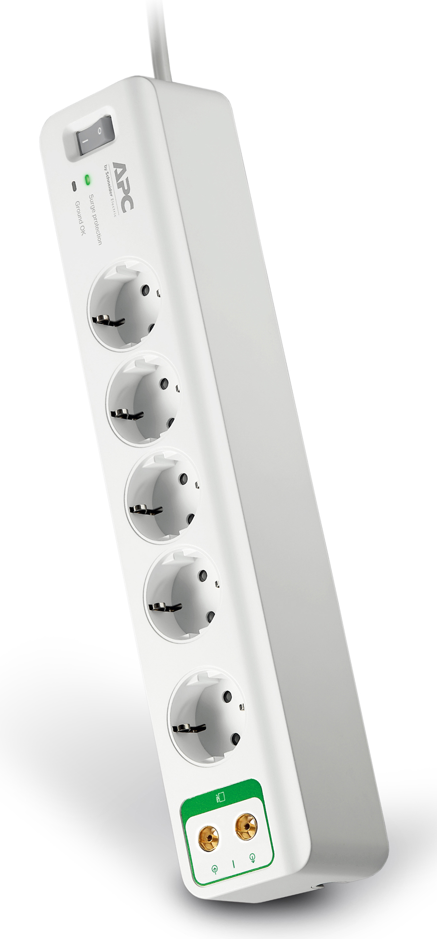 PM5V-RS essential surgearrest 5 outlets with coax protection 230v russia APC Santreyd 