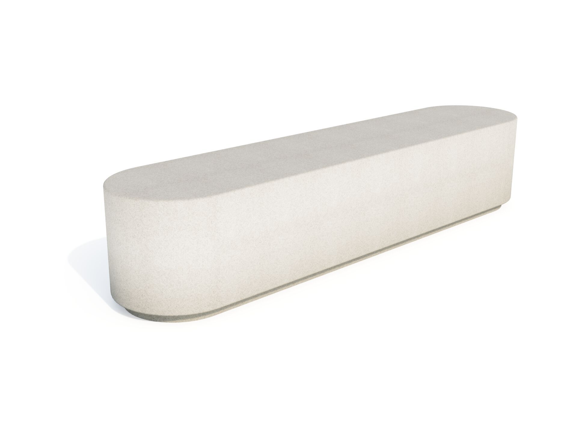 Бетонная скамья без спинки Studio Città PANKO ARCH-00030003