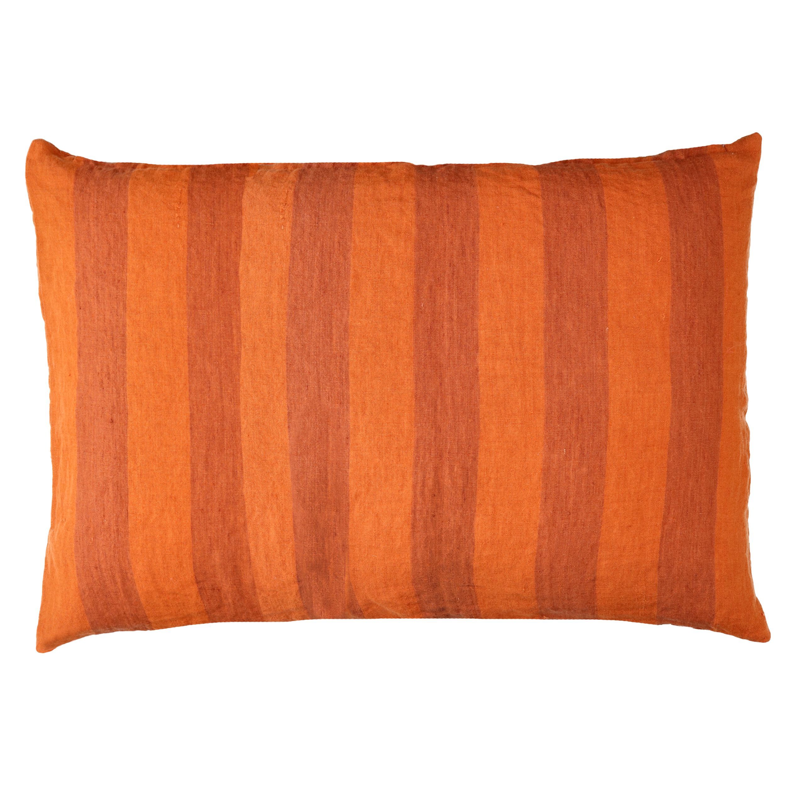 Льняная прямоугольная полосатая подушка POMAX Cirque Magique ARCH-00026190 - Вид №8