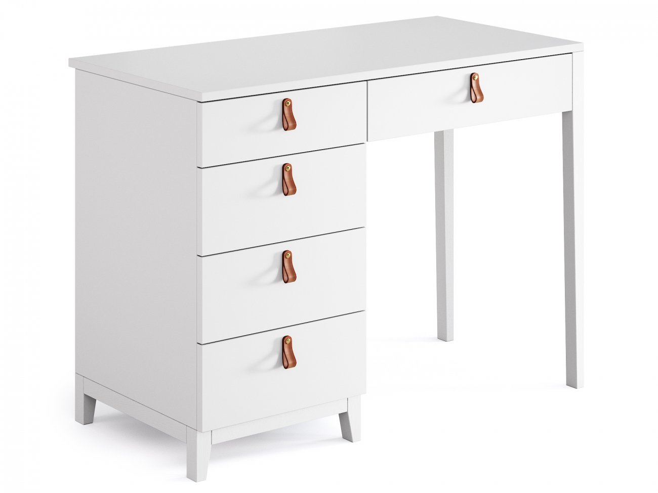 Туалетный столик с ящиками молочный Jagger THE IDEA  210480 Белый  - Вид №1